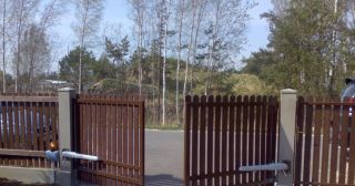 Купить распашные ворота из штакетника Шелехов, цена от 2798 руб.