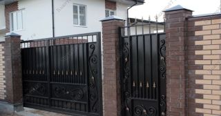 Купить распашные ворота кованные Шелехов, цена от 4910 руб.
